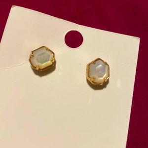 Kendra Scott Rose Gold Opal studs